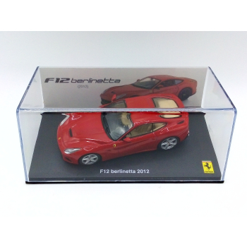Ferrari F12 Berlinetta 2012 red - skala 1:43 - Altaya